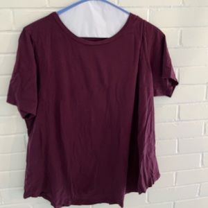 Universal Standard T Rex t shirt purple